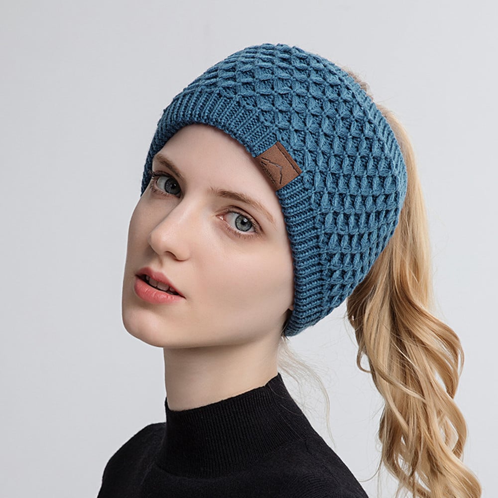 Wool Hair Band Wide Brim Sports Headband for Face Wash