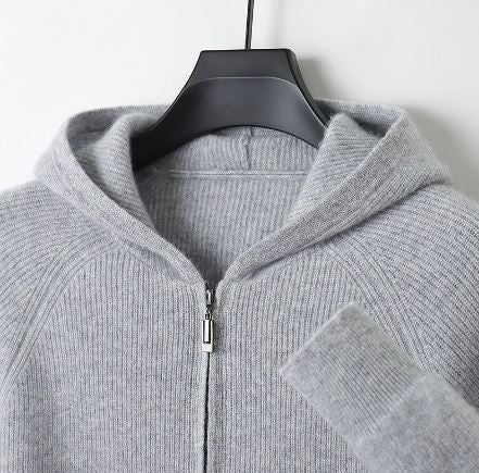 Wool Hooded Sweater