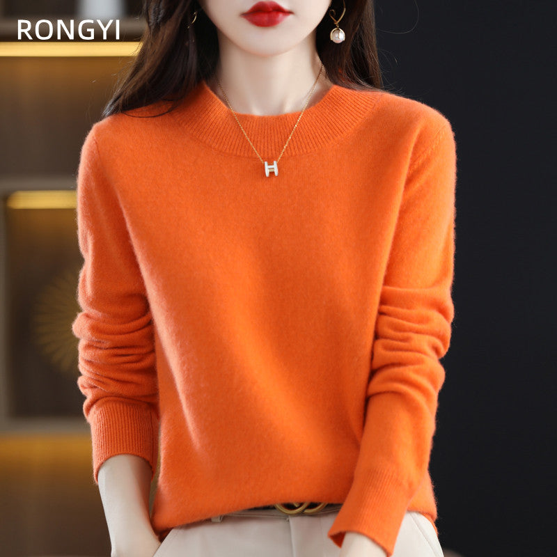 Wool Knitted Sweater for Women