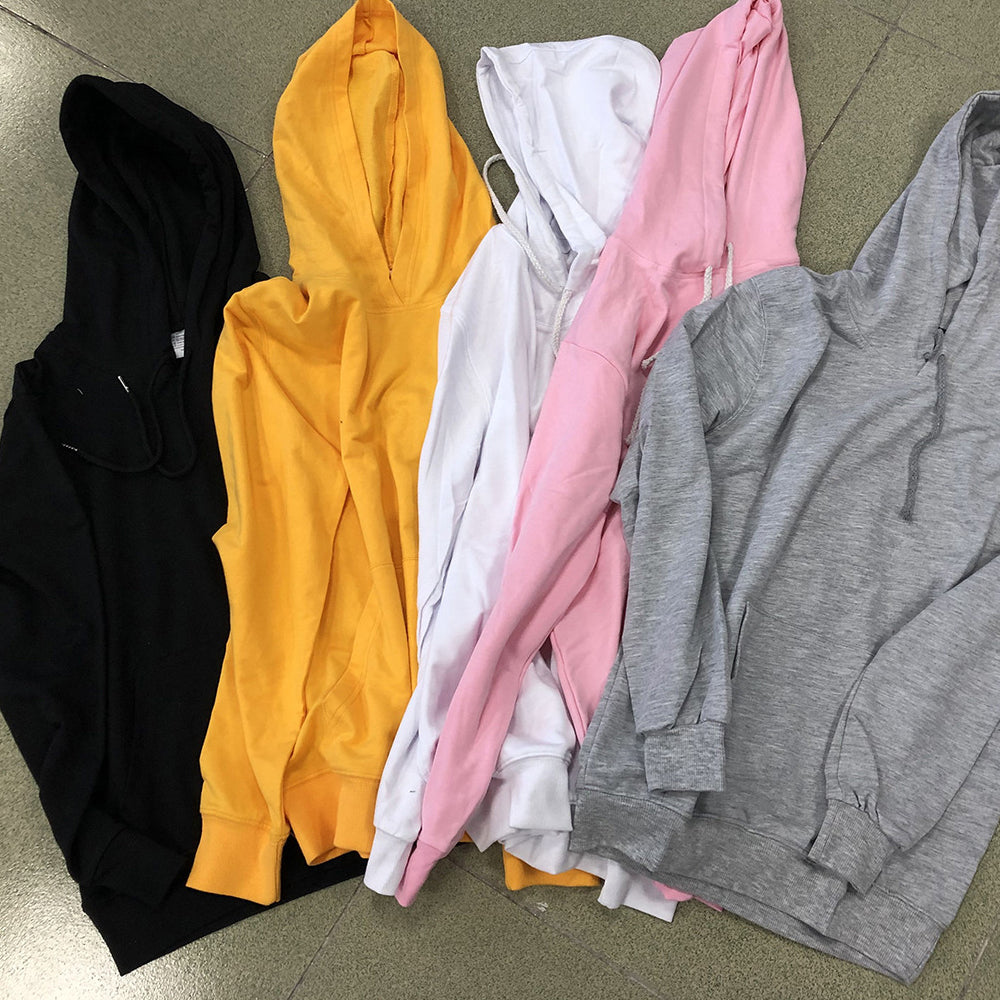 Casual Hooded Sweatshirt with Letter Pattern Print