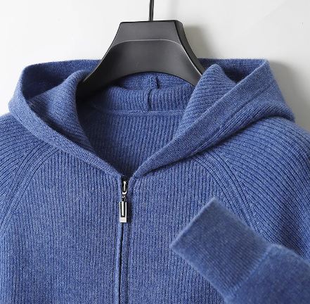 Wool Hooded Sweater
