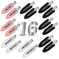 16pcs Flat Hair Clips No Crease No Bend Make-up Styling Hairclips for Women Hairstyling Makeup Creaseless Beauty Duck Bill Cute Small Hair Clip