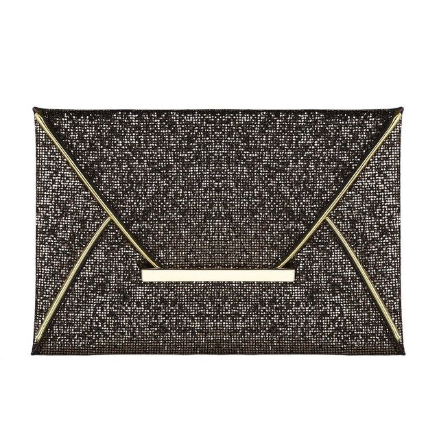 Women's Evening Clutch Bag with Sparkling Sequins