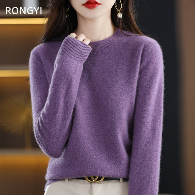 Wool Knitted Sweater for Women