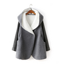 Hooded Sherpa-Lined Knit Cardigan