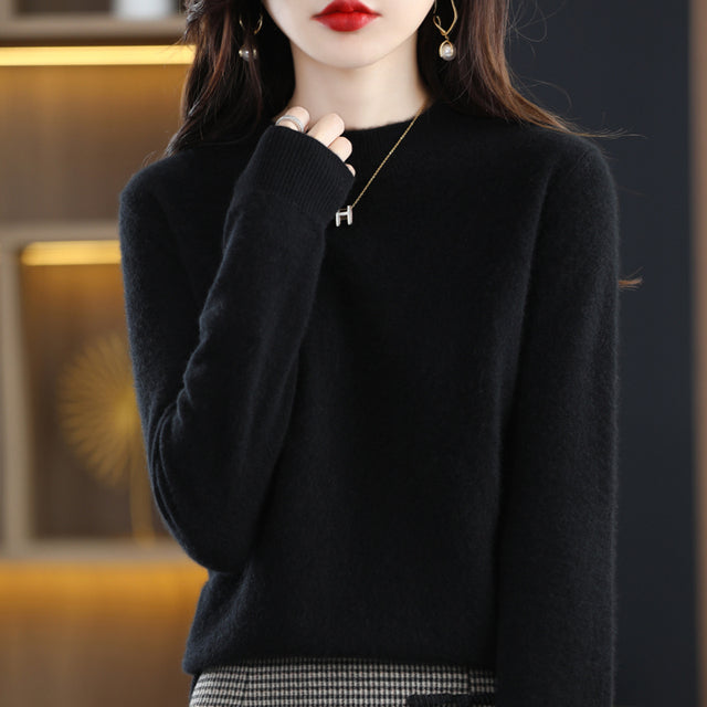 Wool Knitted Sweater for Women