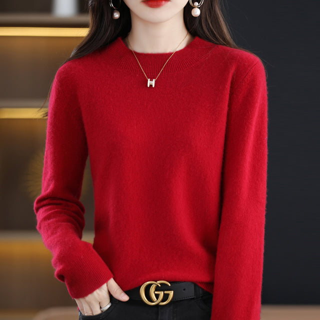 Wool Knitted Sweater for Women