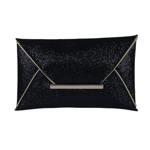 Women's Evening Clutch Bag with Sparkling Sequins
